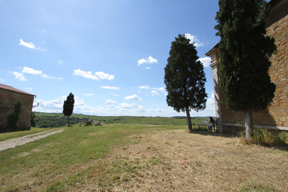 Small Country Church in Tuscany